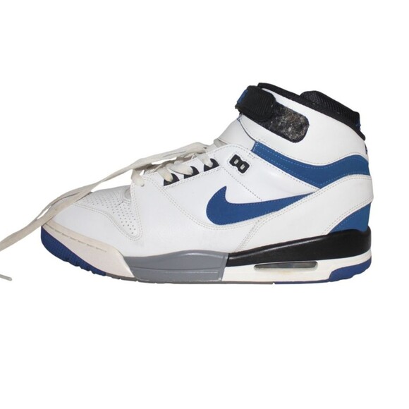 Size 13  - Nike Air Revolution White Game Royal 599462-101 - Picture 6 of 14